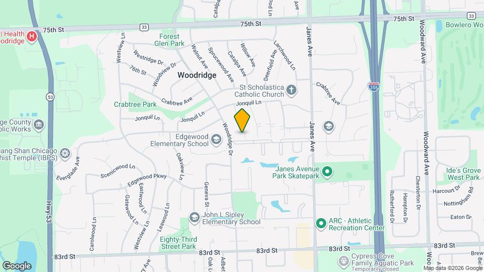 7852 Sprucewood Ave Map and Location Details