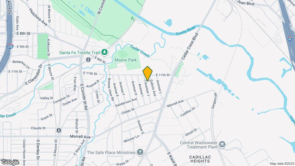 326 Avenue J Map and Location Details