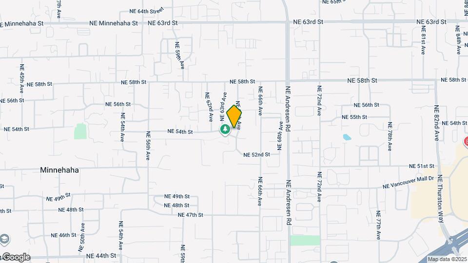 5400 NE 64th Ave Map and Location Details