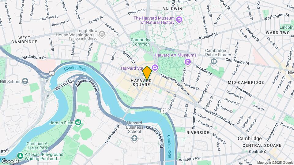 44 JFK St, Unit 1 Map and Location Details
