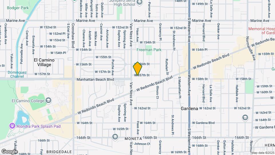 2128 W 157th St Map and Location Details