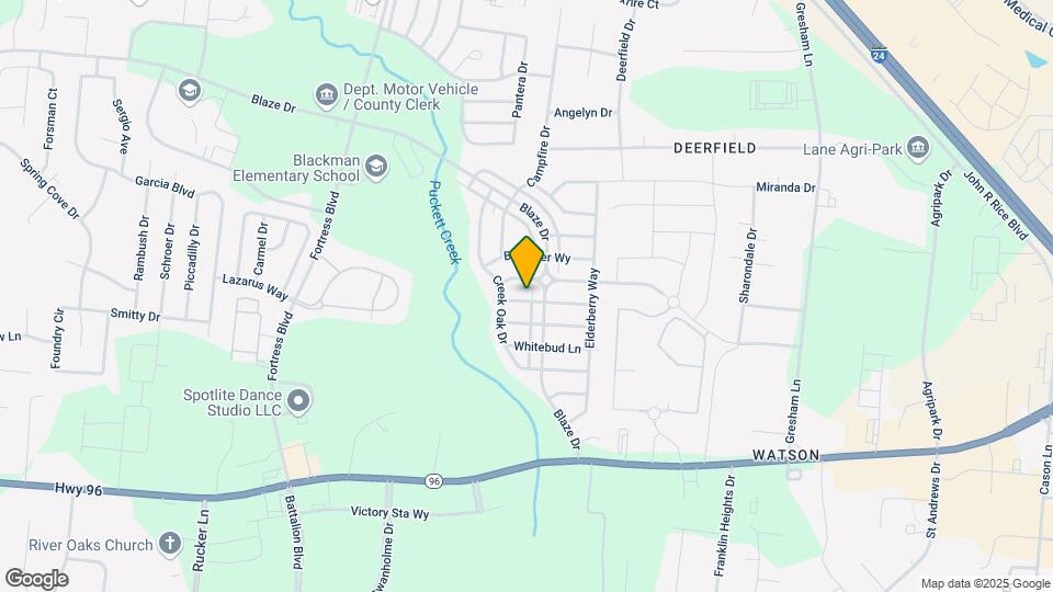 3510 Bluespruce Way Map and Location Details