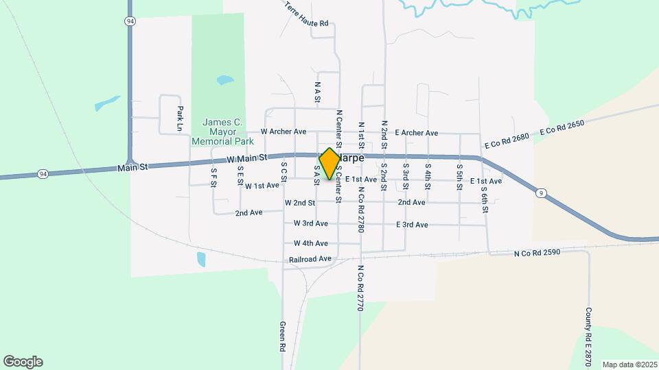 103 W 1st Ave Map and Location Details