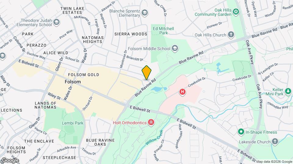 1336 School St Map and Location Details