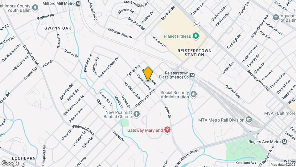 6511 Parsons Ave Mapa y Detalles de la Ubicación