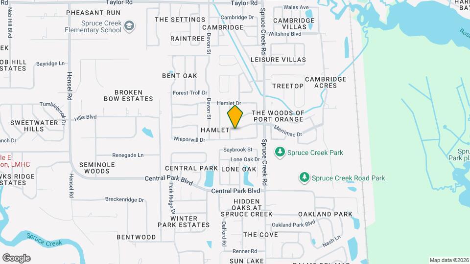 725 Merrimac Dr Map and Location Details