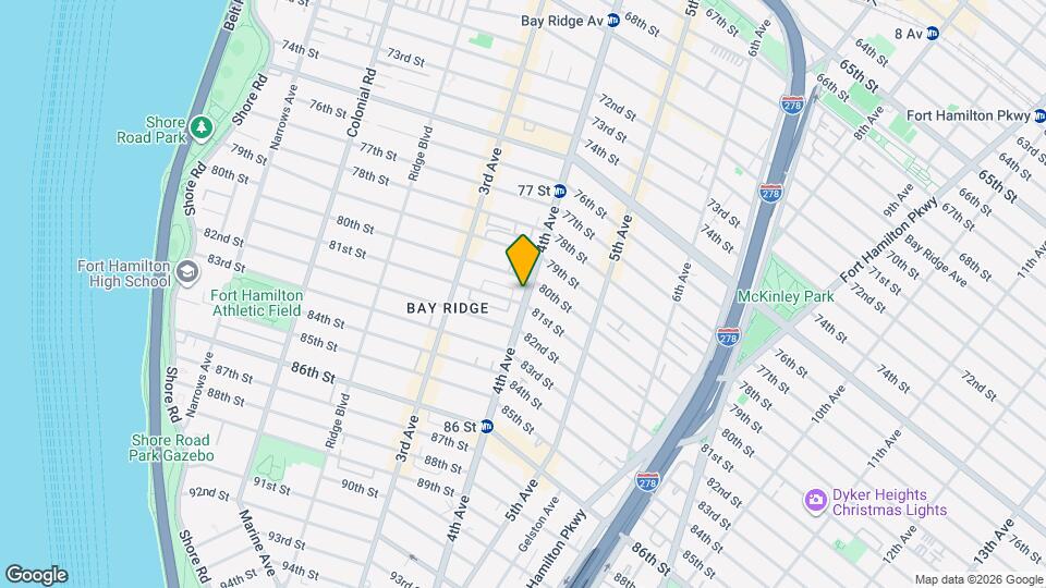 8020 4th Ave Map and Location Details