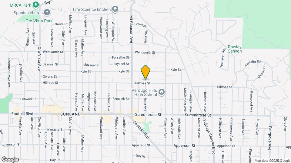 10713 Irma Ave Map and Location Details