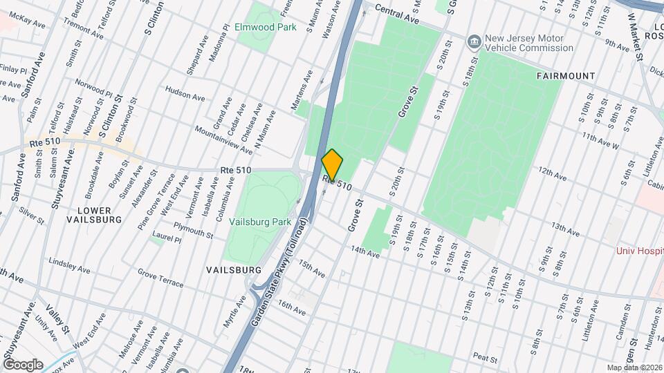 620 S Orange Ave Map and Location Details