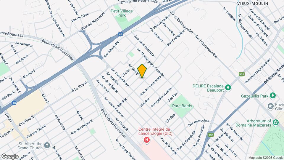 2625 Bardy Av Map and Location Details