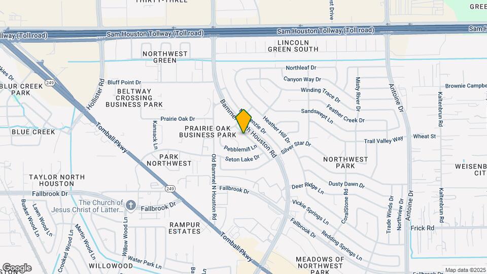 10603 Canyon Crest Ln Map and Location Details