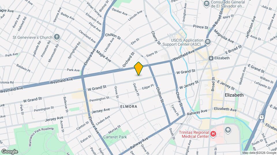 245 W Grand St Mapa y Detalles de la Ubicación