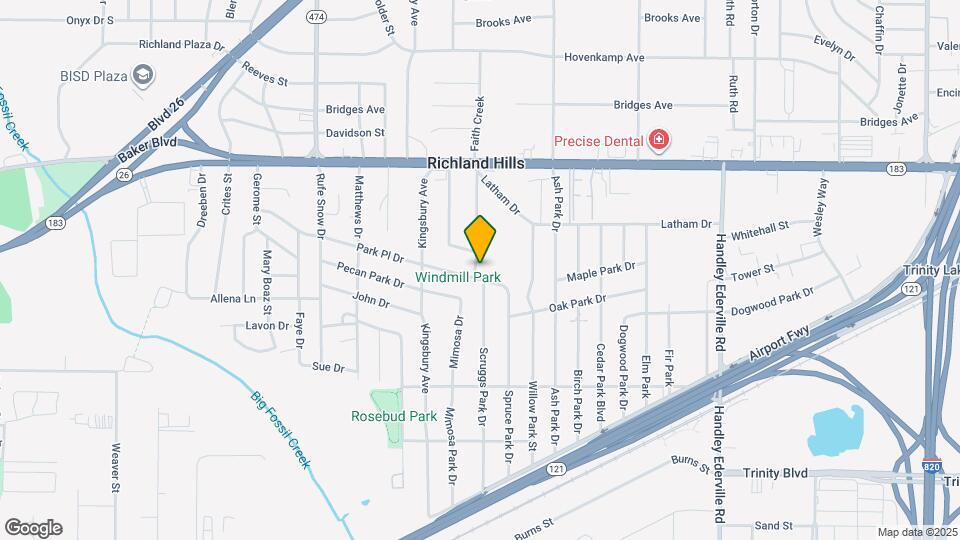 6957 Park Pl Dr Map and Location Details