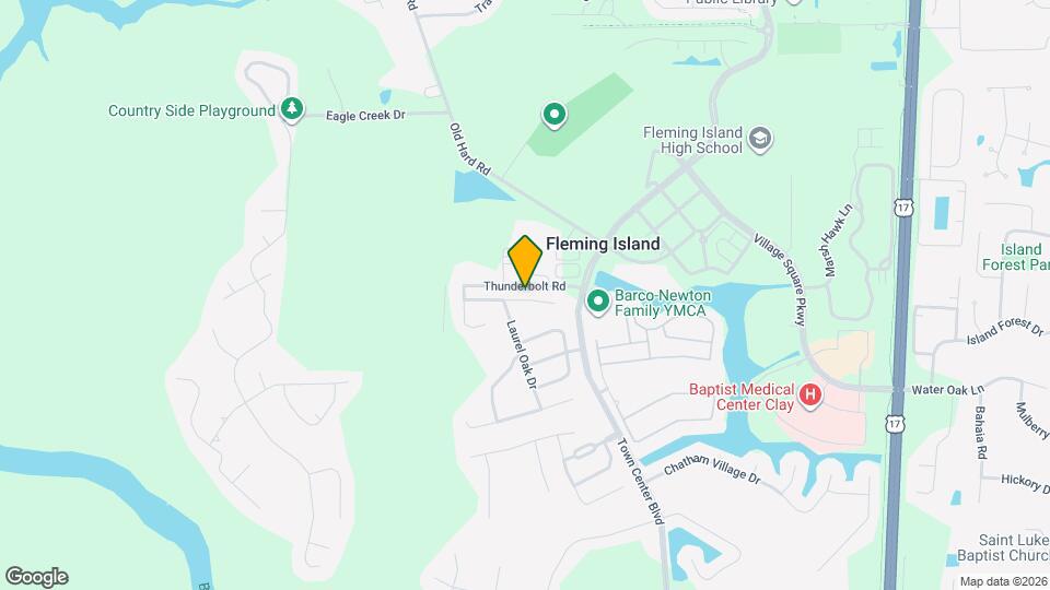 1334 Brookgreen Way Map and Location Details