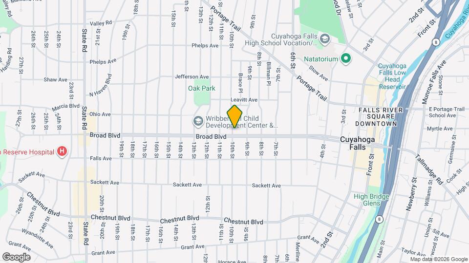 2017 10th St Map and Location Details