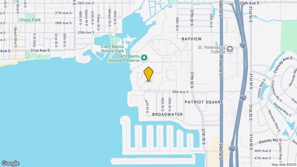 3585 41st Way S, Unit 46E Map and Location Details