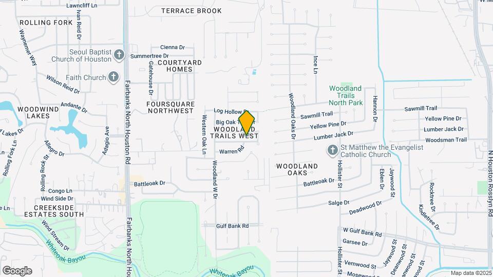 8018 Sweetgum Trace Dr Map and Location Details