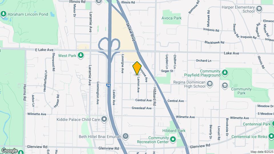 715 Lamon Ave Map and Location Details