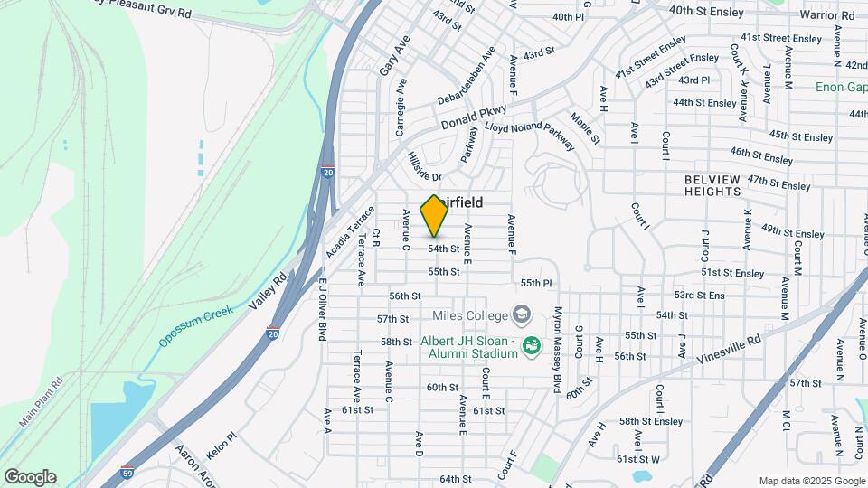 328 54th St Mapa y Detalles de la Ubicación