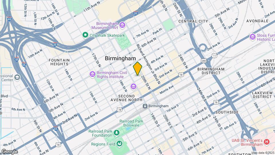 Burger-Phillips Lofts Mapa y Detalles de la Ubicación