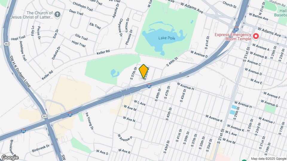 808 S 53rd St Map and Location Details