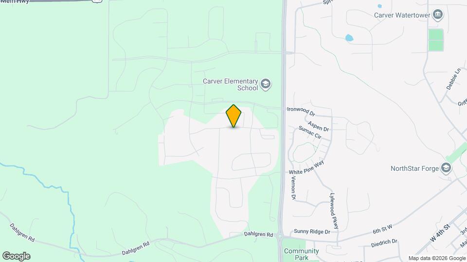 1409 Copper Hills Dr Mapa y Detalles de la Ubicación