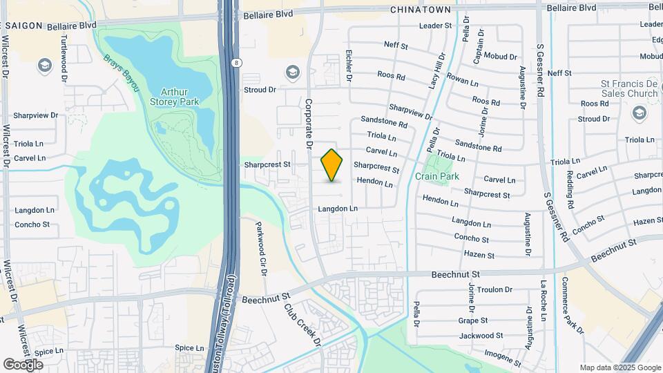 9519 Hendon Ln Mapa y Detalles de la Ubicación