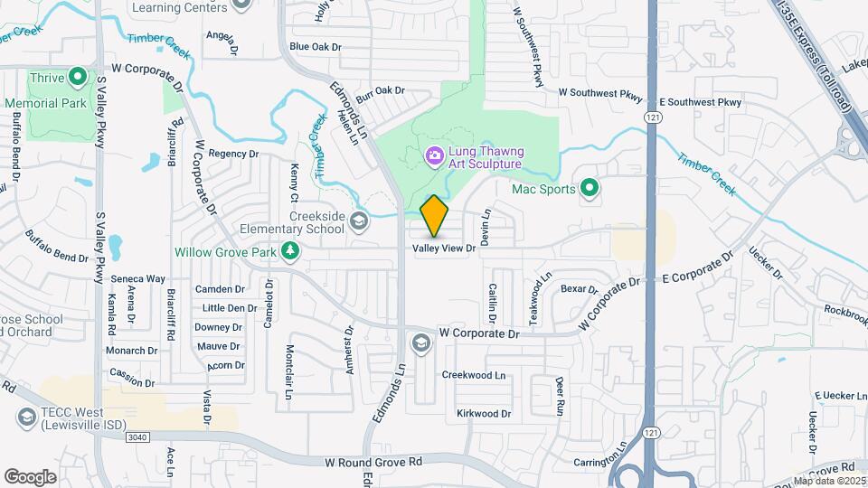 541 Valley View Dr Map and Location Details