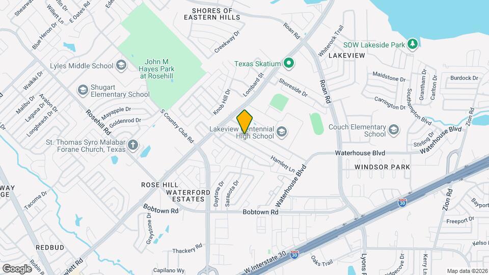 3205 Hamlett Ln Map and Location Details