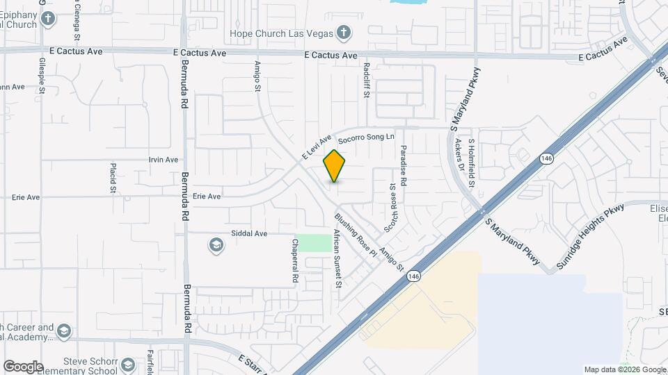 10865 S Osage Winter St Map and Location Details