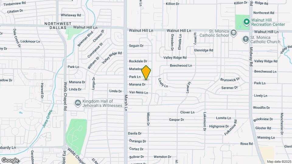 3767 Manana Dr Map and Location Details