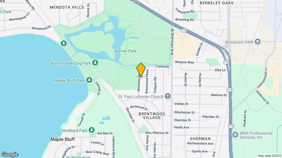2405 Monterey Dr Map and Location Details