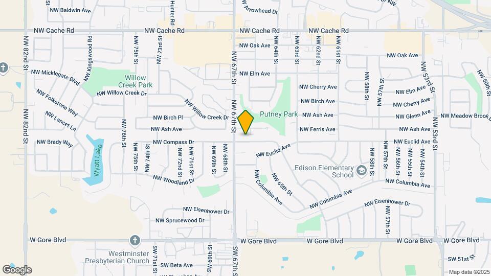 6437 NW Compass Dr Map and Location Details