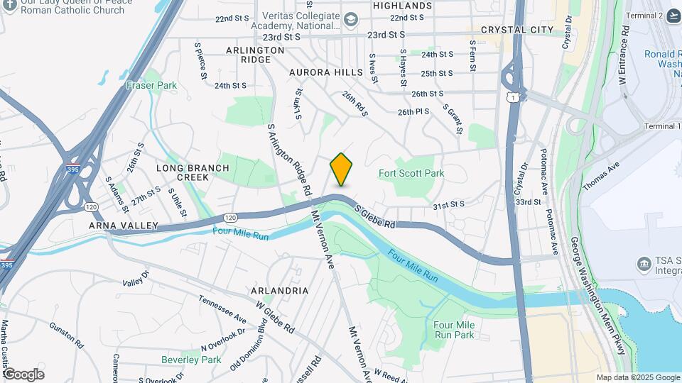 3137 S Glebe Rd, Unit 1066 Mapa y Detalles de la Ubicación