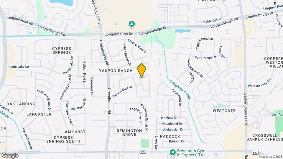19115 Wild Yaupon Dr Map and Location Details