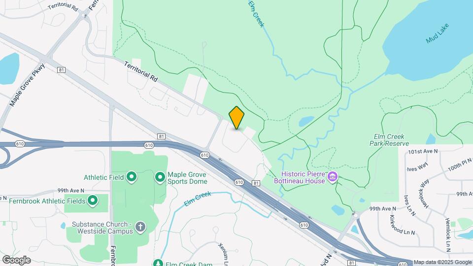 13425 Territorial Rd N Map and Location Details