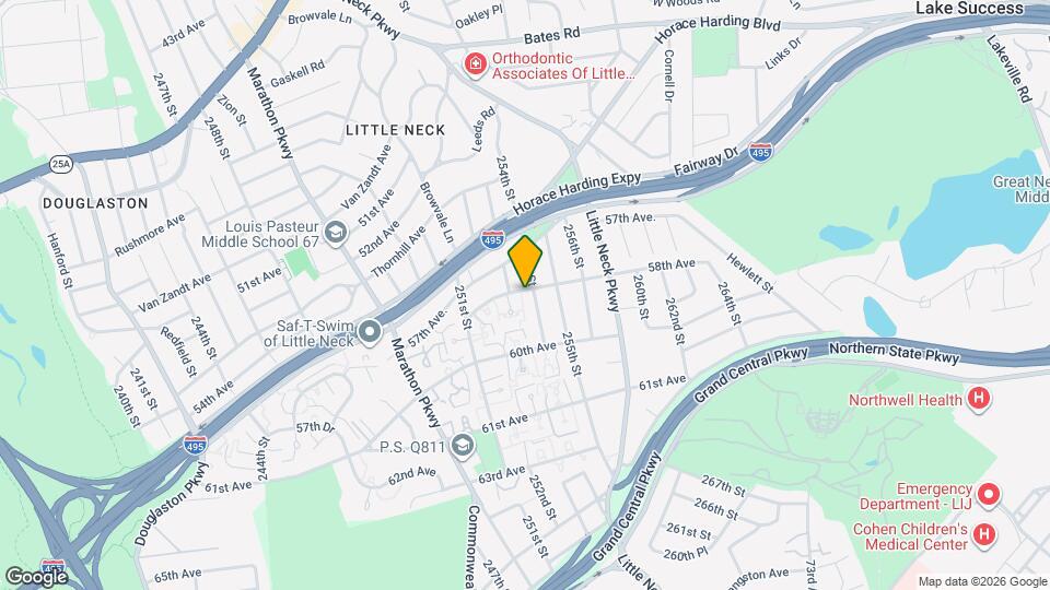 253-12 58th Ave Map and Location Details