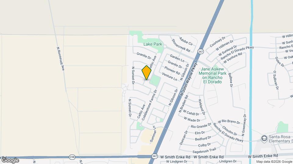 22165 Celtic Ave Map and Location Details