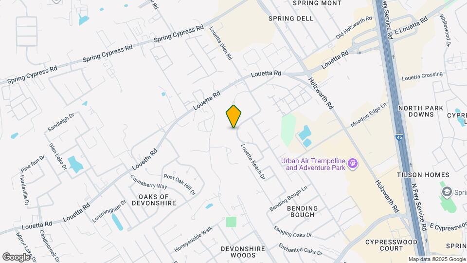 2038 Treasure Mountain Dr Map and Location Details