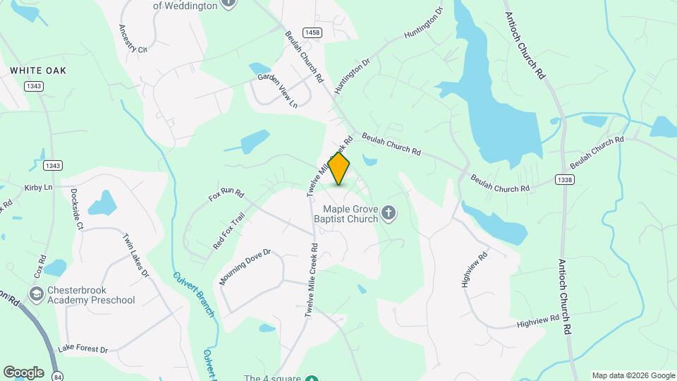 116 Maple Grove Church Rd Map and Location Details