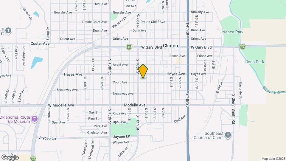 909 Court Ave Map and Location Details