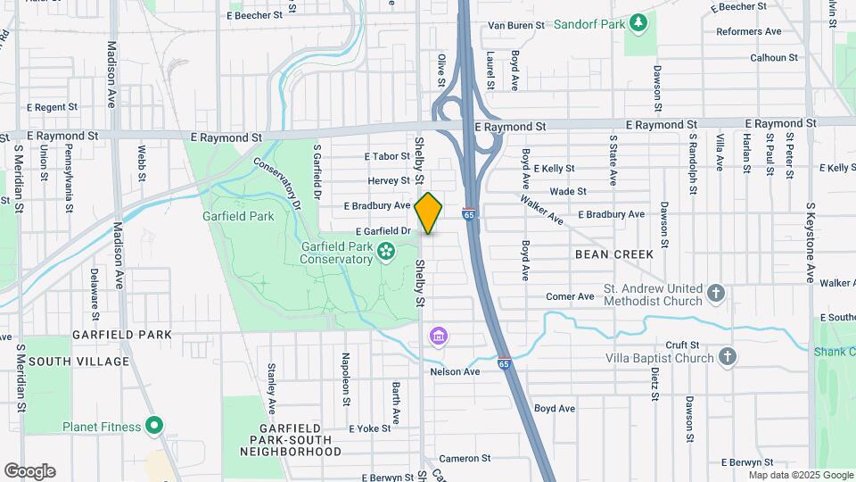 2405 S Shelby St Map and Location Details