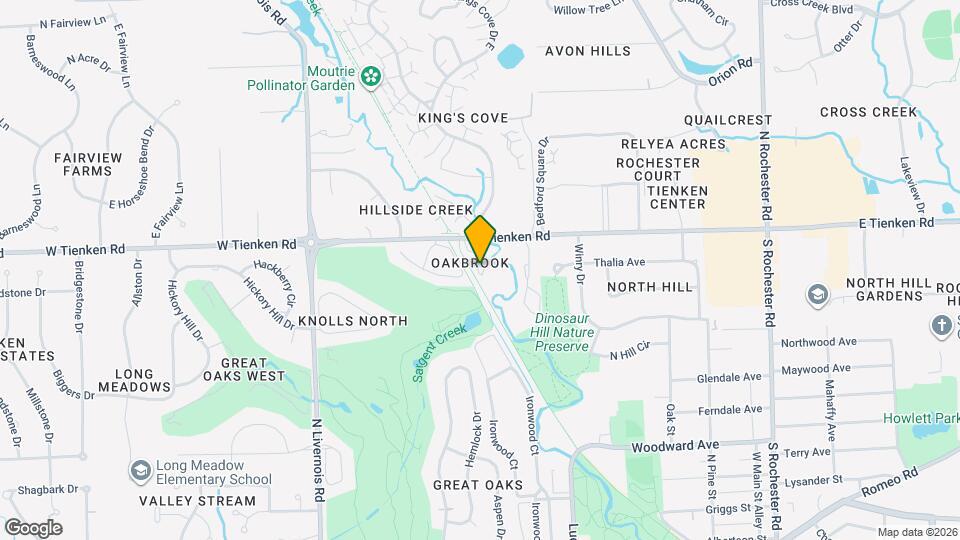 629 Oakbrook W Mapa y Detalles de la Ubicación