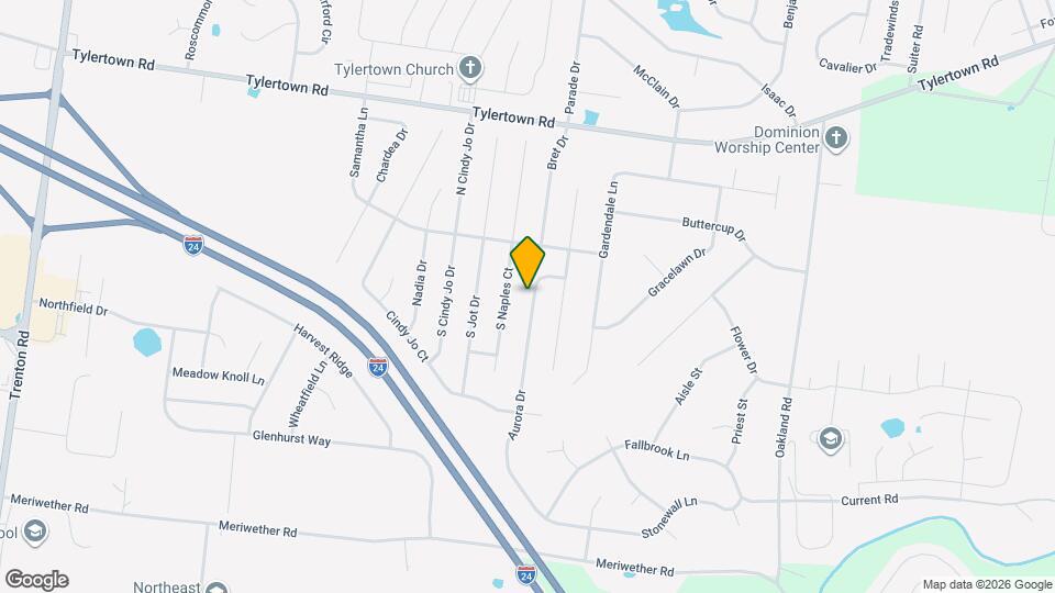 3668 Aurora Dr Mapa y Detalles de la Ubicación