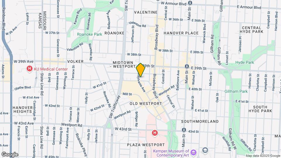 3983-3991 Pennsylvania Ave Map and Location Details