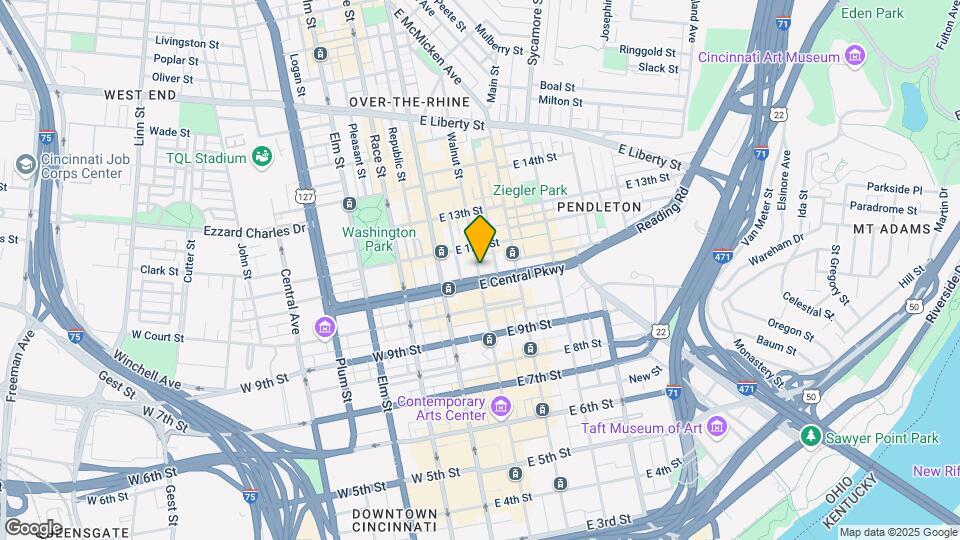 1126 Walnut St Map and Location Details
