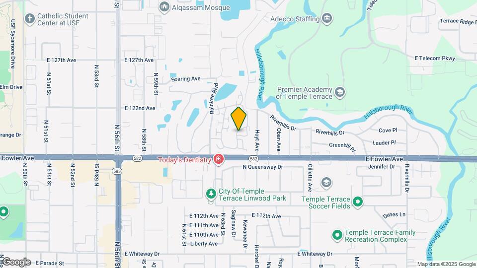11771 Raintree Dr Map and Location Details