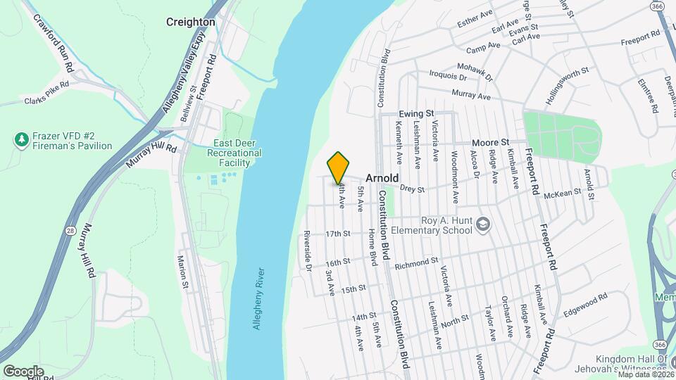 1821 4th Ave Map and Location Details