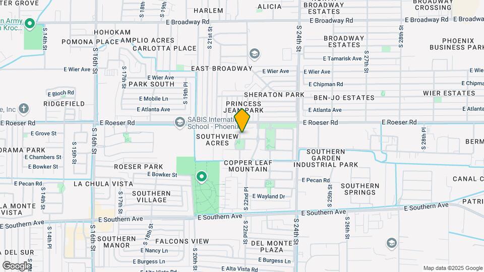 2140 E Chanute Pass Map and Location Details