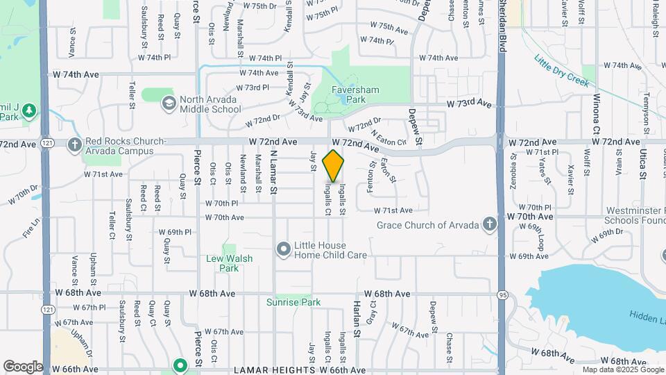 7064 Ingalls Ct Mapa y Detalles de la Ubicación